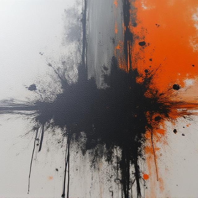 Industrial Abstract Print